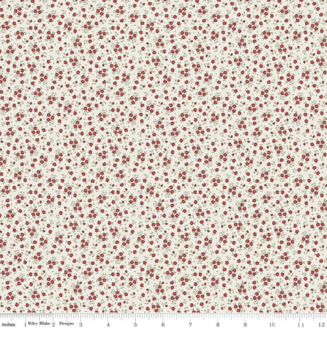 Anne of Green Gables - Ditsy Floral - Red